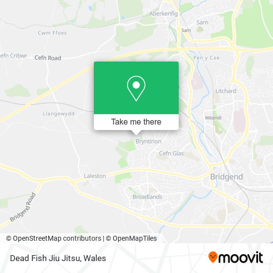 Dead Fish Jiu Jitsu map