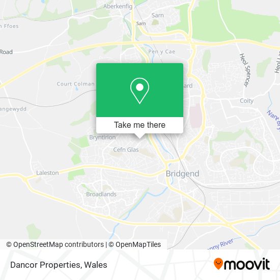 Dancor Properties map