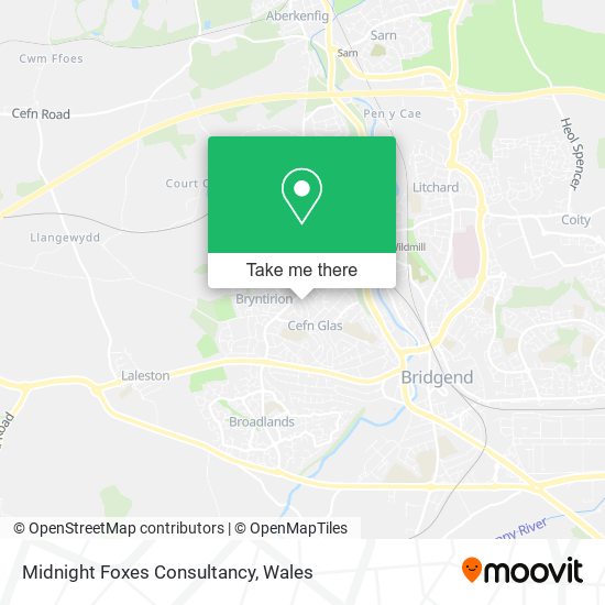 Midnight Foxes Consultancy map