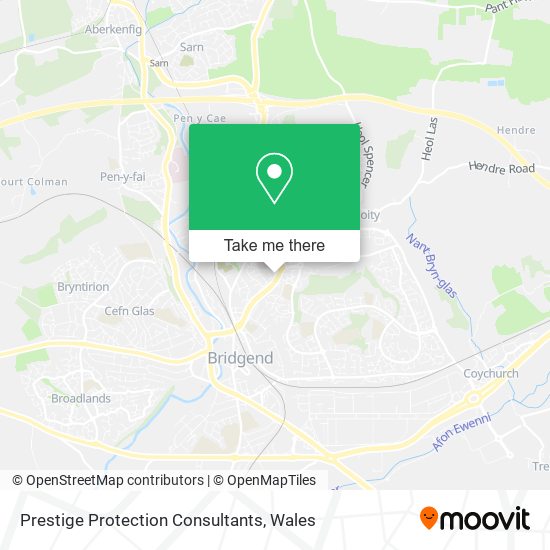 Prestige Protection Consultants map