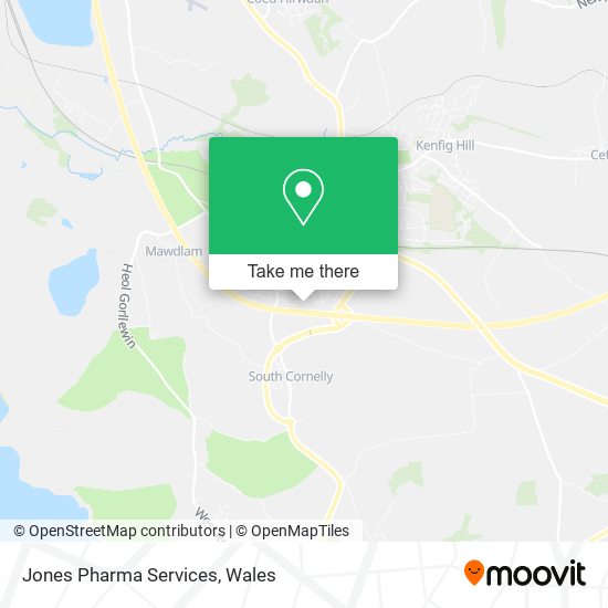 Jones Pharma Services map