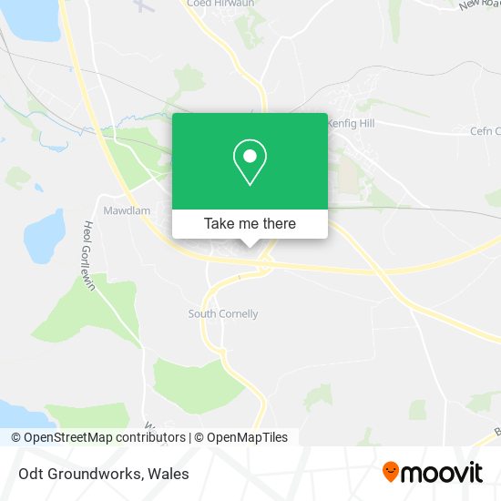 Odt Groundworks map