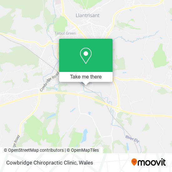 Cowbridge Chiropractic Clinic map