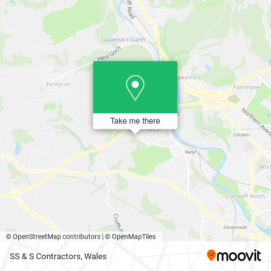 SS & S Contractors map