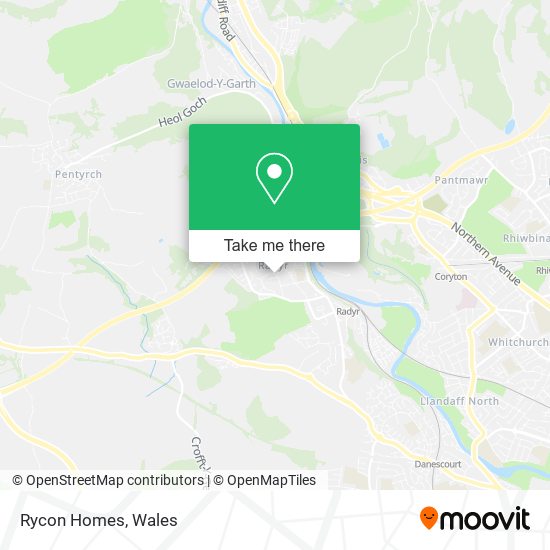 Rycon Homes map