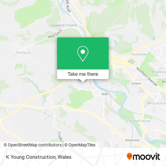 K Young Construction map