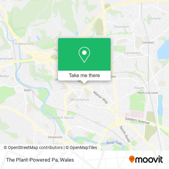 The Plant-Powered Pa map