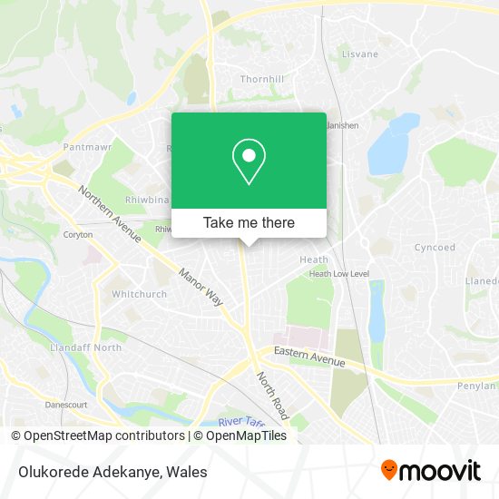 Olukorede Adekanye map