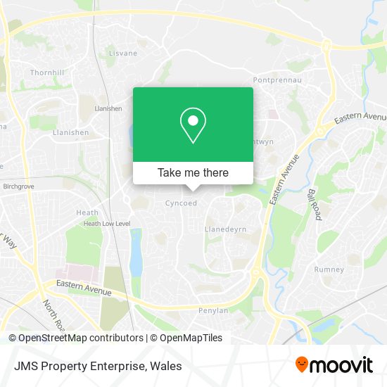 JMS Property Enterprise map