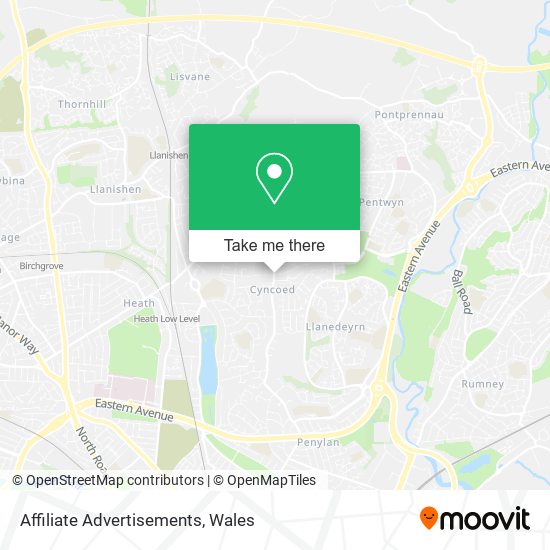 Affiliate Advertisements map