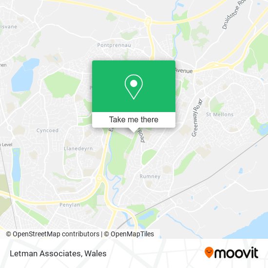Letman Associates map