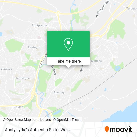 Aunty Lydia's Authentic Shito map