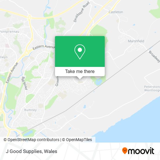 J Good Supplies map