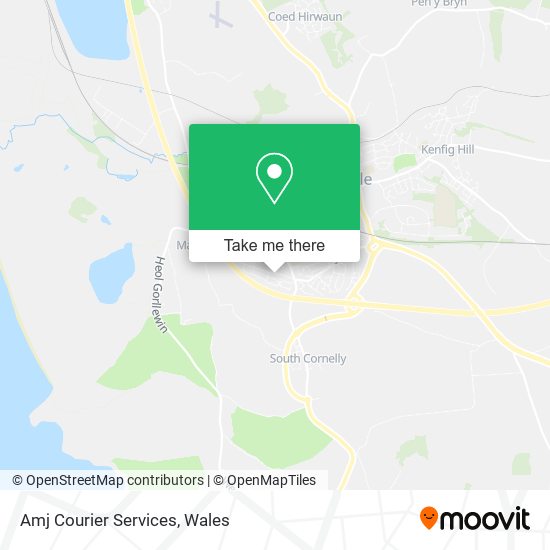 Amj Courier Services map