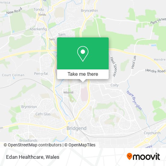 Edan Healthcare map