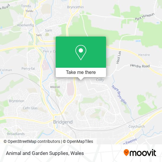 Animal and Garden Supplies map