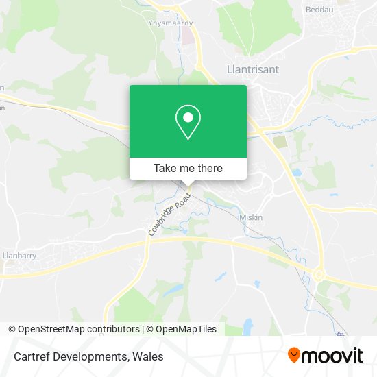 Cartref Developments map