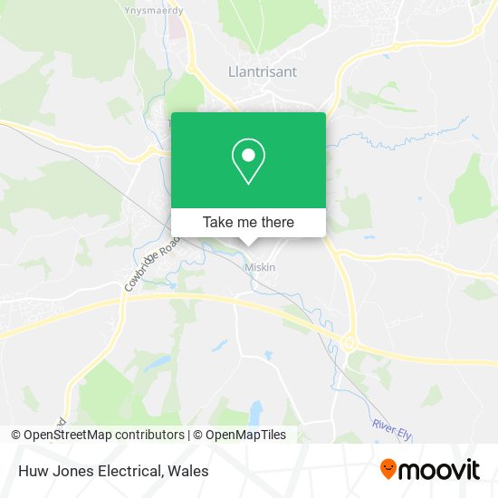 Huw Jones Electrical map