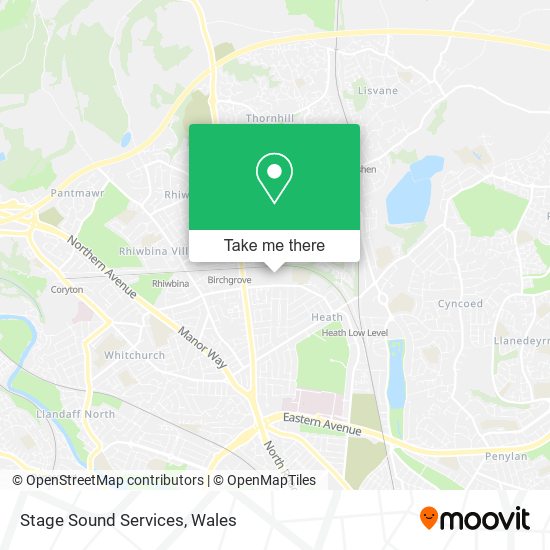 Stage Sound Services map