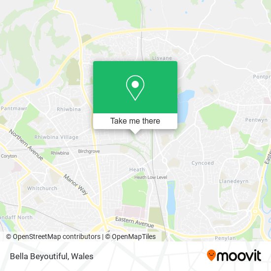 Bella Beyoutiful map