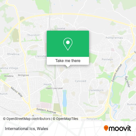 International Ics map