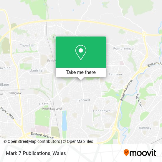 Mark 7 Publications map