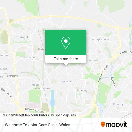 Welcome To Joint Care Clinic map