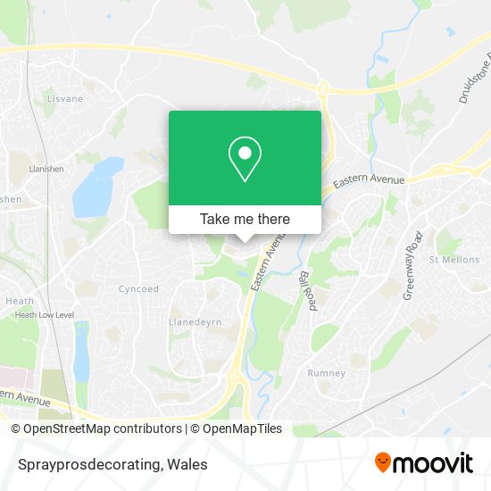 Sprayprosdecorating map