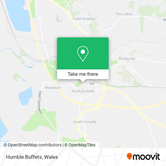 Humble Buffets map