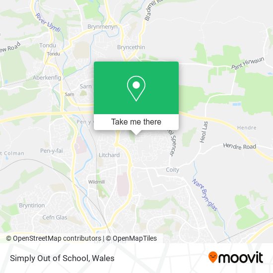 Simply Out of School map