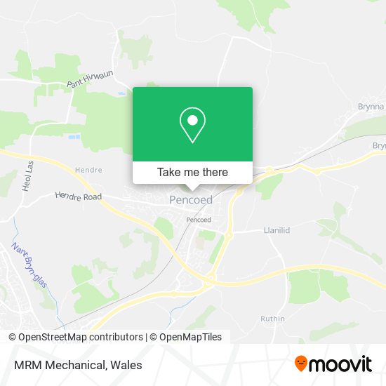 MRM Mechanical map