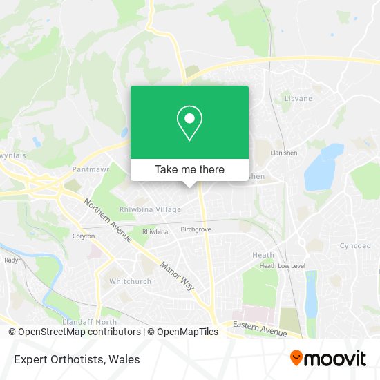Expert Orthotists map