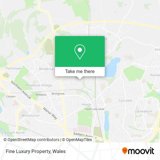 Fine Luxury Property map