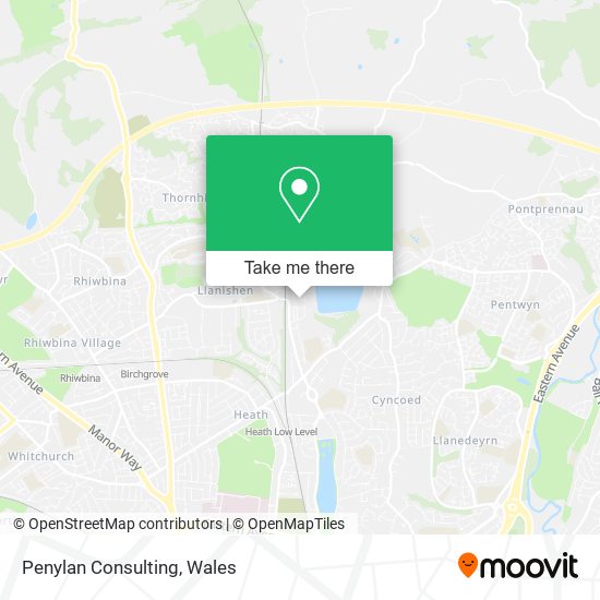 Penylan Consulting map