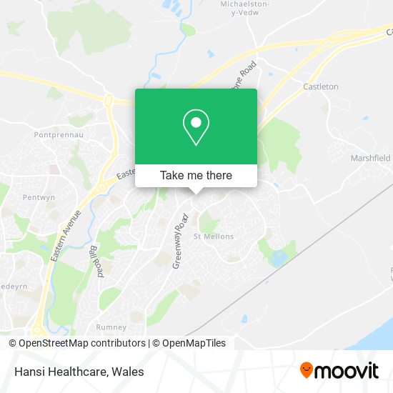 Hansi Healthcare map