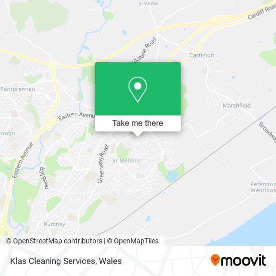 Klas Cleaning Services map