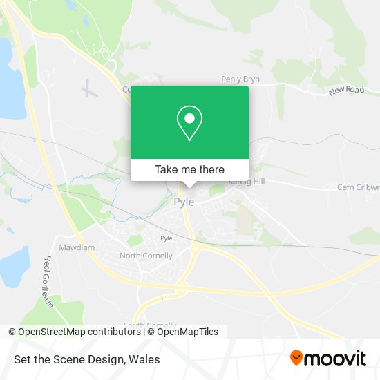 Set the Scene Design map
