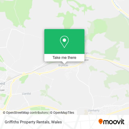 Griffiths Property Rentals map