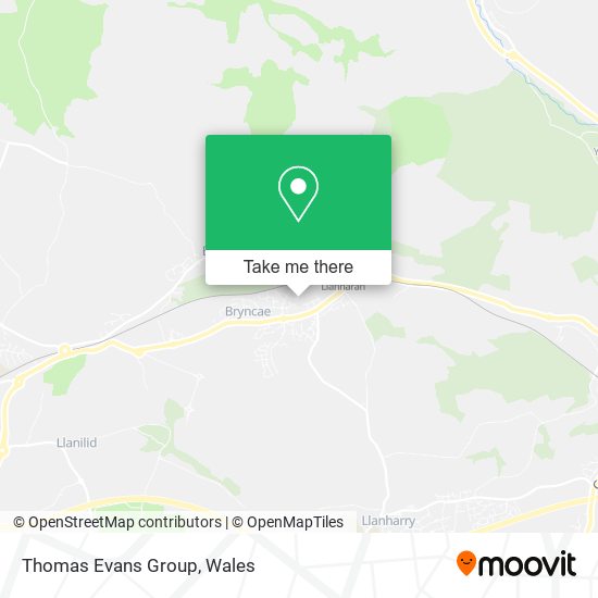 Thomas Evans Group map