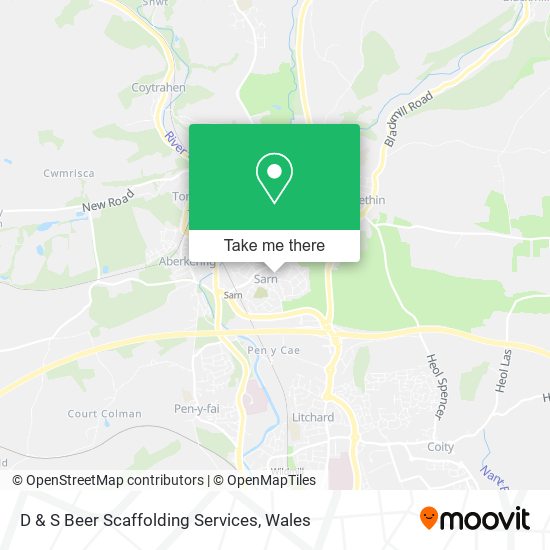 D & S Beer Scaffolding Services map