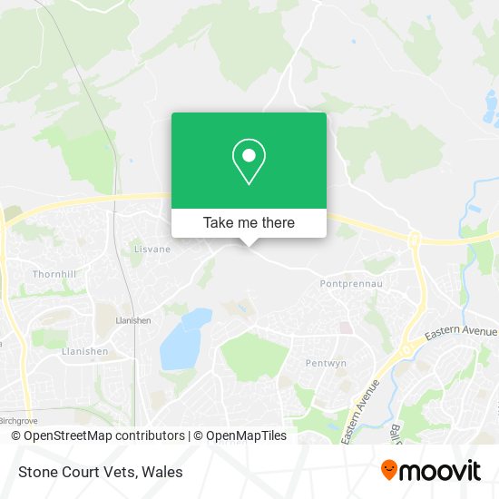 Stone Court Vets map