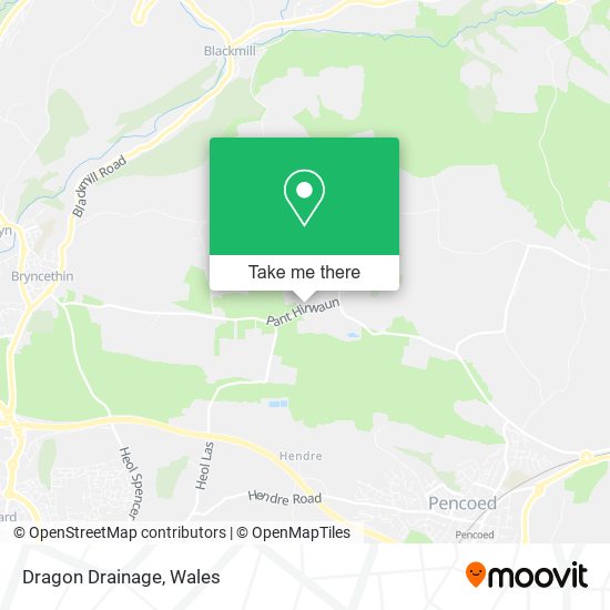 Dragon Drainage map