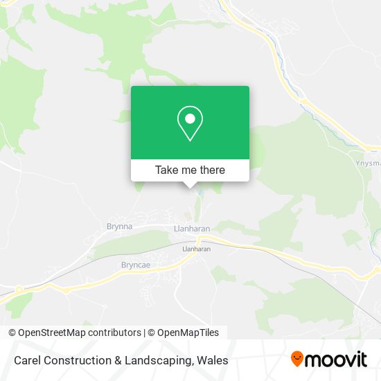 Carel Construction & Landscaping map