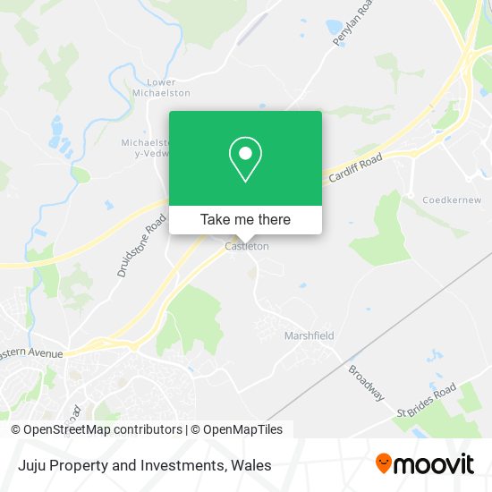 Juju Property and Investments map
