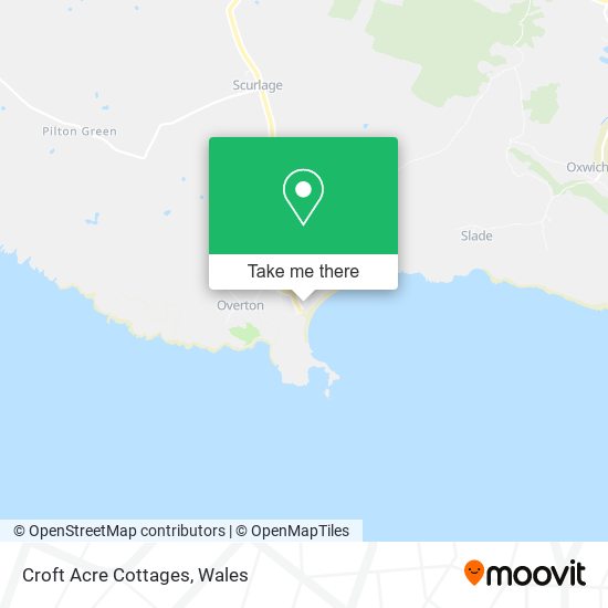 Croft Acre Cottages map