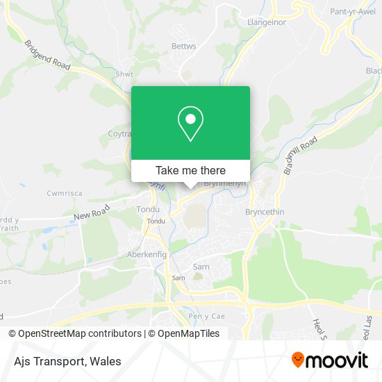 Ajs Transport map