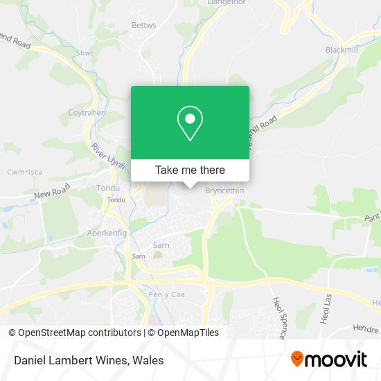 Daniel Lambert Wines map