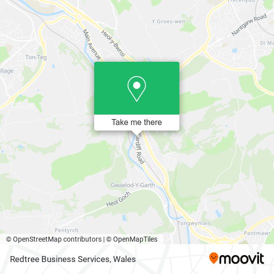 Redtree Business Services map