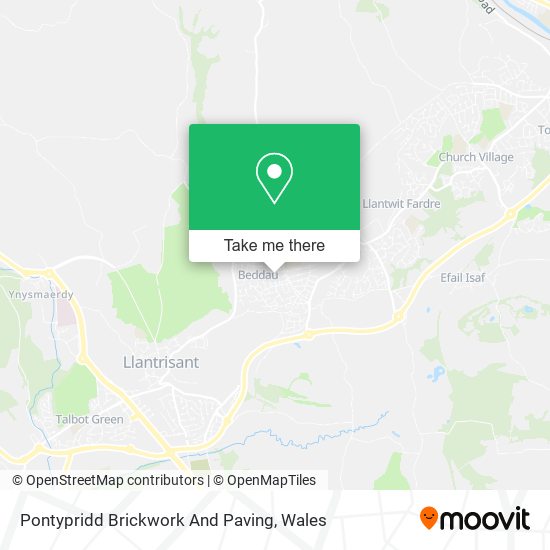 Pontypridd Brickwork And Paving map