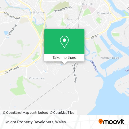 Knight Property Developers map